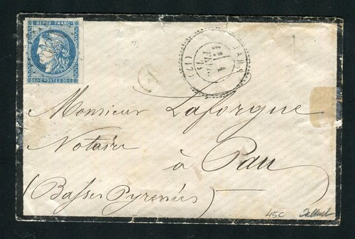 Rare lettre jars - rare, pau