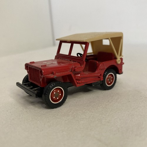 Solido jeep willys rouge - jeep,