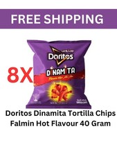 8 x chips de tortilla Doritos