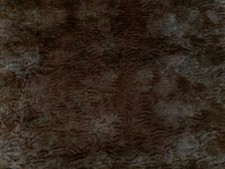 Super Luxe Tissu En Fausse Fourrure - ASTRAKAN PERSE MARRON