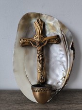 Ancien Bénitier en Laiton /