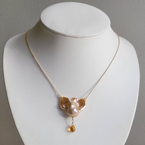 Collier gold filled perle - filled, de