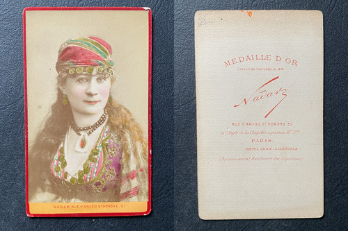 Nadar paris actrice - nadar,, paris,