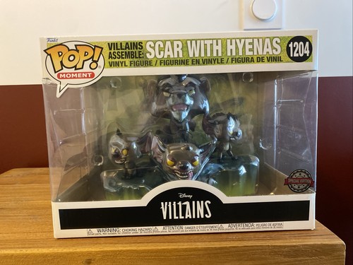 Funko pop scar with hyenas - scar,