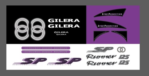Gilera runner violet alto - runner, sp