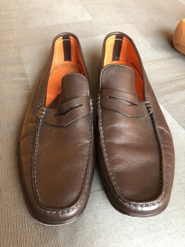Men brown santoni - men’s,