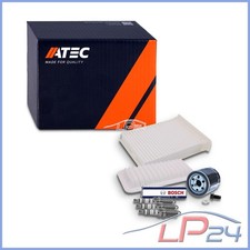 KIT FILTRE À HUILE AIR HABITACLE + 3 BOUGIES BOSCH POUR TOYOTA AYGO 1.0