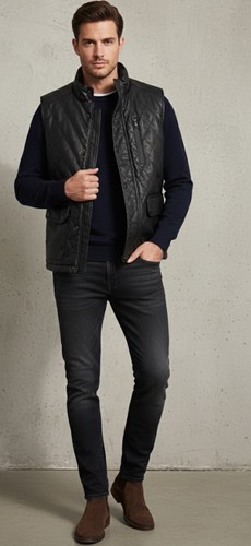 Fried denim nyc black faux - fried,