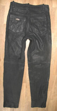 " Richa " Femmes Jean en Cuir / Moto - Pantalon en Noir Env. Taille 42