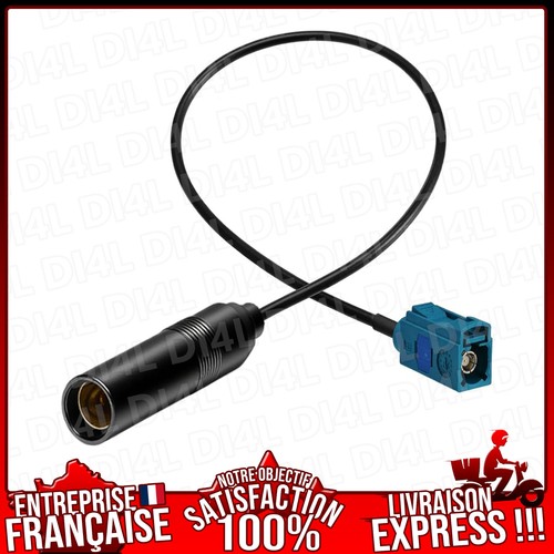 Adaptateur antenne autoradio - adaptateur,