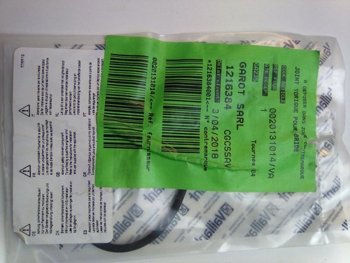 0020131014 ring burner - o-ring,