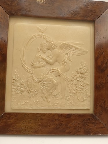 Tableau bas relief amour - tableau,
