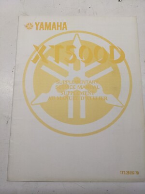 Yamaha supplementary service - yamaha,