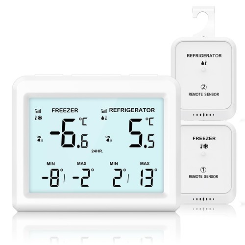 Refrigerator thermometer with - refrigerator,