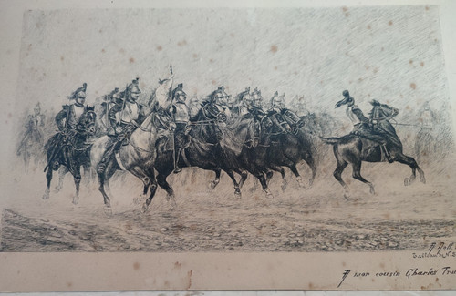Choc cavalerie cuirassiers - choc,