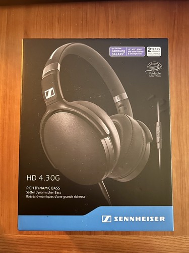 New sennheiser 30g black - hd,