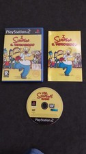 Les Simpson Le Jeu Vidéo Sony PlayStation 2 PS2 Italien D'Occasion Complet