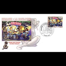 FDC - La roulotte, oblit