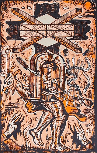 Art brut poster - , sérigraphie