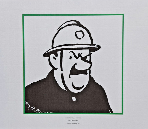 Libris tintin policier - ex-libris, le
