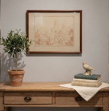 Estampe Ancienne "La