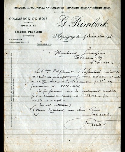 Appoigny scierie - (89),