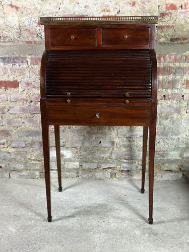 Bureau cylindre style louis - bureau,