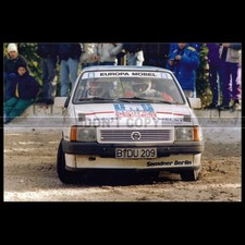Photo A.034703 OPEL CORSA A KURT-DIETMAR RALLYE MONTE CARLO 1992