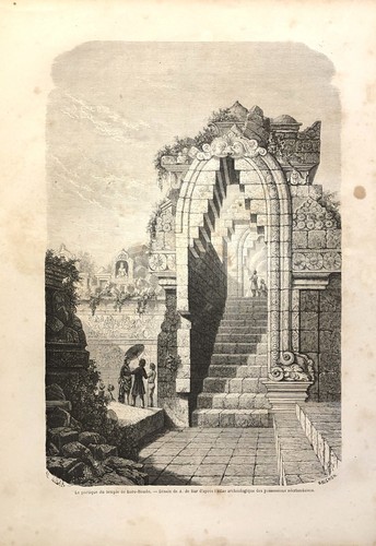 Gravure portique - (vers, :