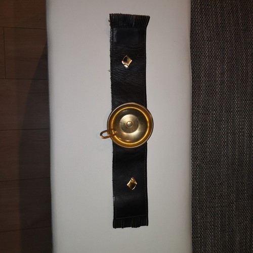 Cendrier accoudoir cuir - cendrier,