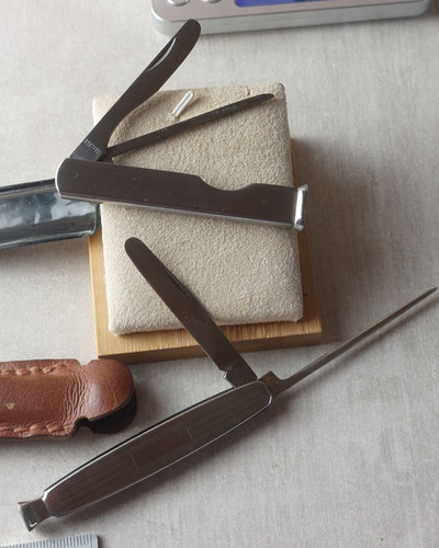Ancienne paire cures pipes - de,