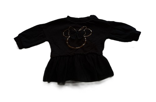 Robe noire tete minnie - tete,