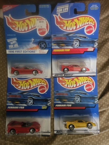 Hot wheels lot ferrari - hot, 4
