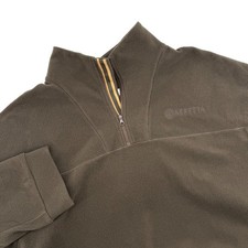 Beretta Olive Green Fleece 1/4 Zip Pullover Men's XL Outdoor Modular System 2