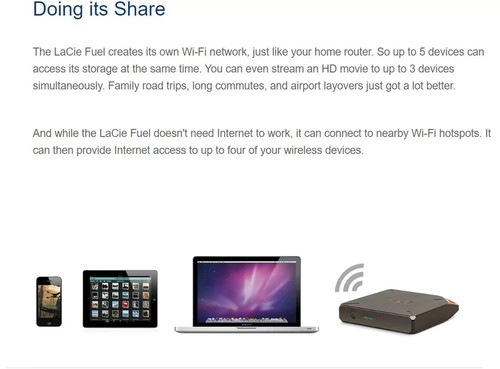 Lacie fuel 2tb portable mobile - lacie,