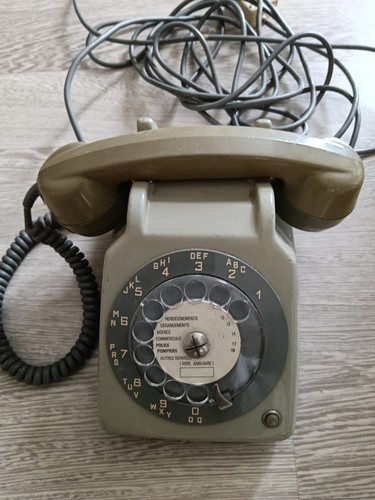Cgct téléphone fixe vintage - cgct,