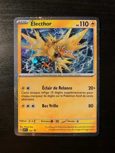 Carte pokémon holo - pokémon, electhor