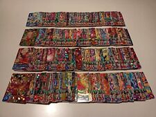 lot 314 cartes super dragon ball heroes - toutes différentes