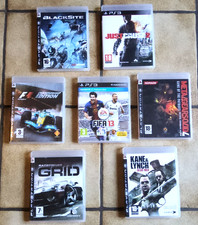 Lot de 7 jeux de PS3 / Les