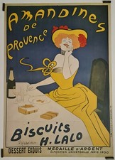 Cappiello	Amandines de provence	1978 Affiche Gastronomie Publicité