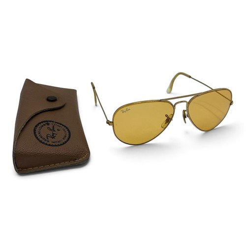 Vintage ray ban gold - ray-ban,
