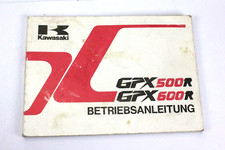 Kawasaki GPX500R GPX600R Owners Manual Drivers Manual ZX500-B7 ZX600-C7