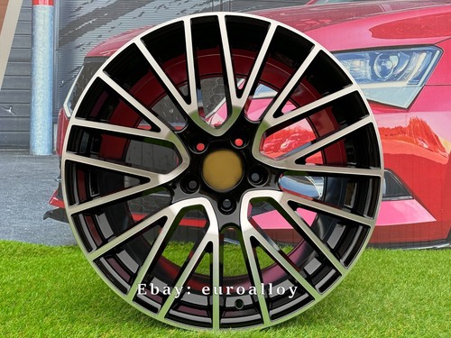 Roues noires polies - gts, 22