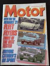 MOTOR Magazine 30/11/1985