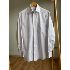 Chemise rose rayée Ermenegildo Zegna sur mesure