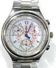 A Rare & Super 1996 Swatch Irony Chrono YCS103 RICHESSE INTERIEURE New Batt, Box