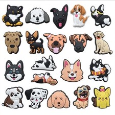 Cute Dog Breed Croc Charms，Fits for all Crocs，Cute puppy charms
