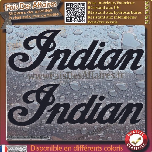 Stickers autocollant indian - autocollant,
