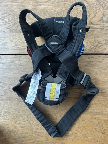 Baby bjorn black cotton mini - black,