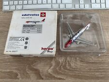 Herpa 508377 Avion Airbus A330-200 Edelweiss 1:500 Bon État Dans L'OVP